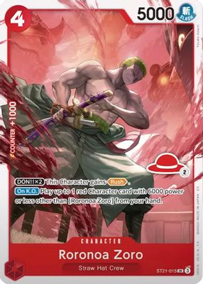 Roronoa Zoro - ST21-015 (Luffy Deck)