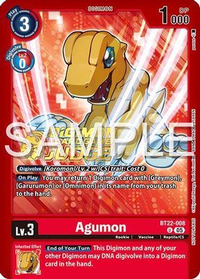 Agumon (Judge Pack 2025 Wave 2)