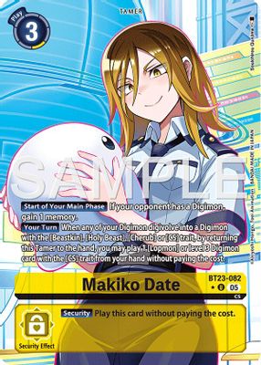 Makiko Date (Alternate Art)
