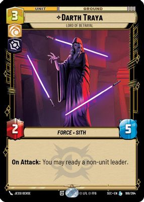 Darth Traya - Lord of Betrayal