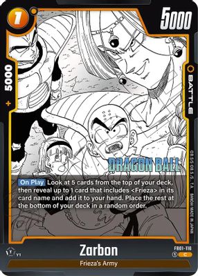 Zarbon - FB01-116