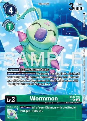 Wormmon (Hacker's Slumber Box Promotion Pack)
