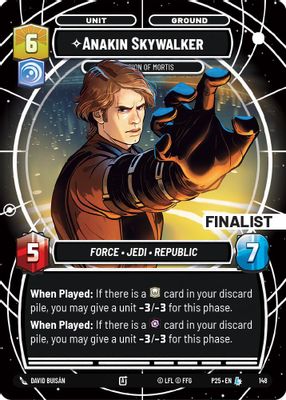 Anakin Skywalker - Champion of Mortis (Finalist)