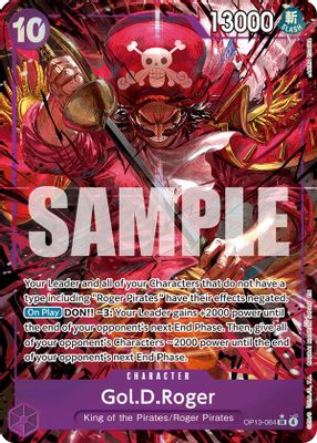 Gol.D.Roger (064) (Alternate Art)