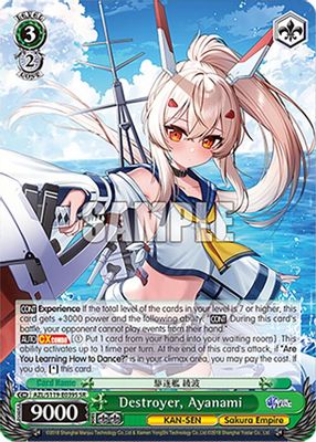 Destroyer, Ayanami (SR)