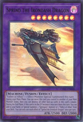 Sprind the Irondash Dragon