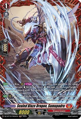 Sealed Blaze Dragon, Samupadru (FR)