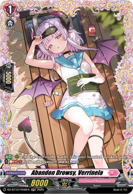 Abandon Drowsy, Verrinela (FR)