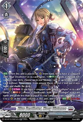 Blue Deathster, Macy Distance (SR)