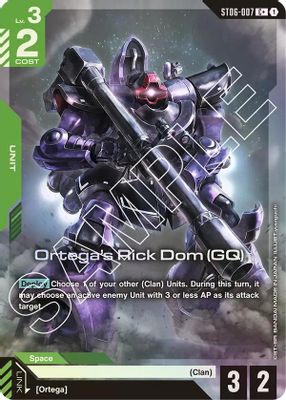 Ortega's Rick Dom (GQ) (C+)