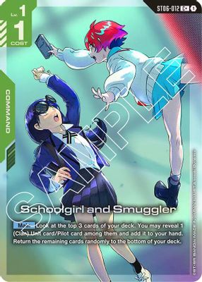 Schoolgirl and Smuggler (C+)