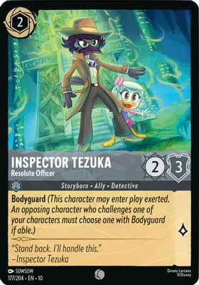 Inspector Tezuka - Resolute Officer