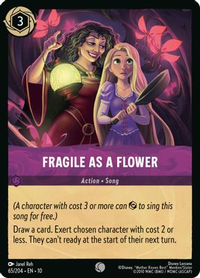Fragile as a Flower