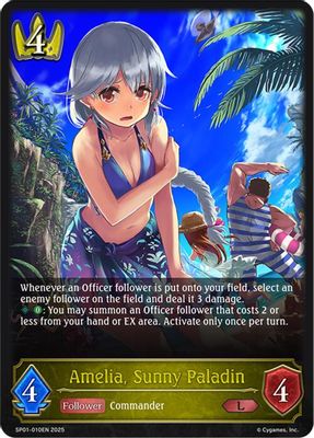 Amelia, Sunny Paladin