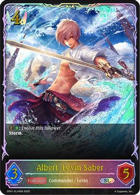 Albert, Levin Saber (SL)