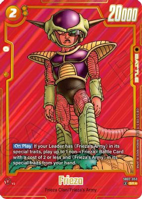 Frieza - SB02-053 (Alternate Art)