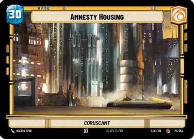 Amnesty Housing // Experience