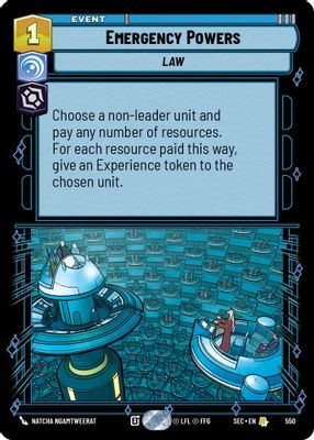 Emergency Powers (Foil)