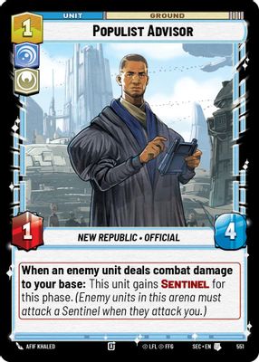 Populist Advisor (Foil)