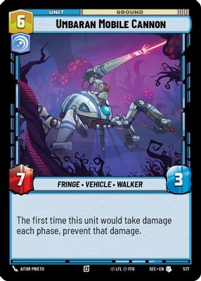 Umbaran Mobile Cannon (Foil)