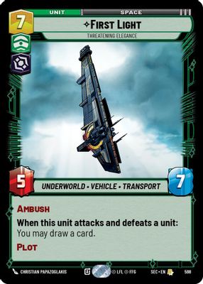 First Light - Threatening Elegance (Foil)