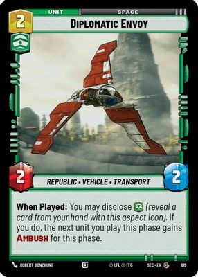Diplomatic Envoy (Foil)