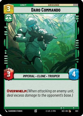 Daro Commando (Foil)