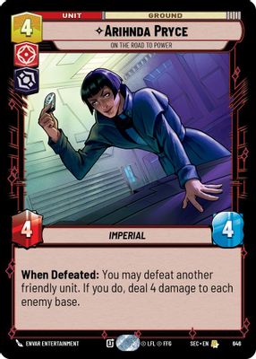 Arihnda Pryce - On the Road to Power (Foil)