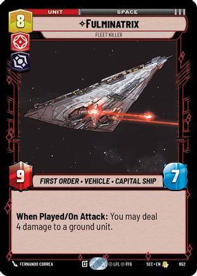 Fulminatrix - Fleet Killer (Foil)