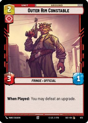 Outer Rim Constable (Foil)