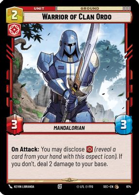 Warrior of Clan Ordo (Foil)