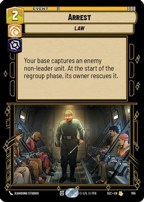 Arrest (Foil)