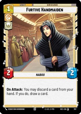 Furtive Handmaiden (Foil)