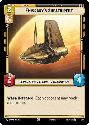 Emissary's Sheathipede (Foil)