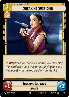 Sneaking Suspicion (Foil)