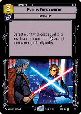 Evil is Everywhere (Foil)
