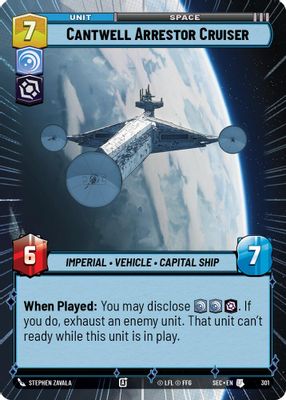Cantwell Arrestor Cruiser (Hyperspace)