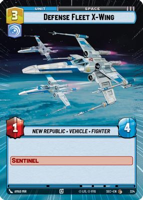 Defense Fleet X-Wing (Hyperspace)