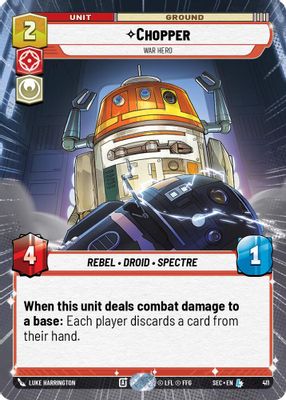 Chopper - War Hero (Hyperspace)