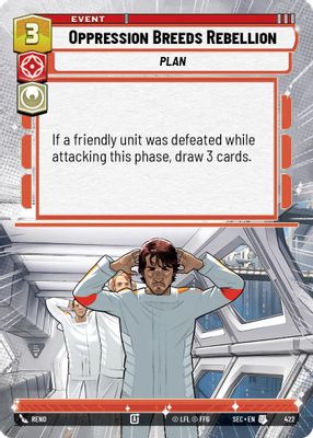 Oppression Breeds Rebellion (Hyperspace)