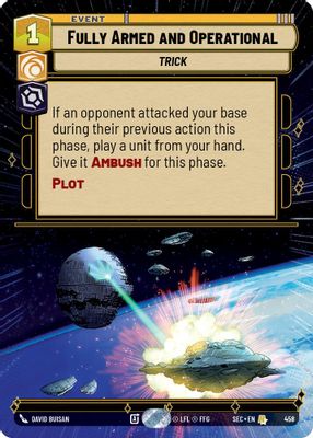 Fully Armed and Operational (Hyperspace)