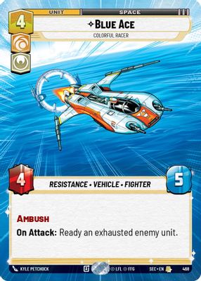 Blue Ace - Colorful Racer (Hyperspace)