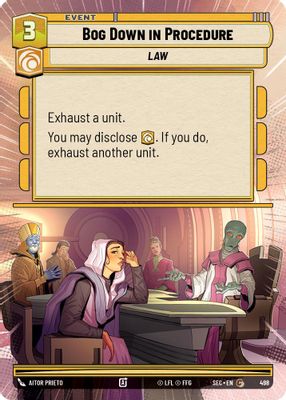 Bog Down in Procedure (Hyperspace)