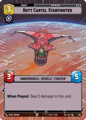 Hutt Cartel Starfighter (Hyperspace)