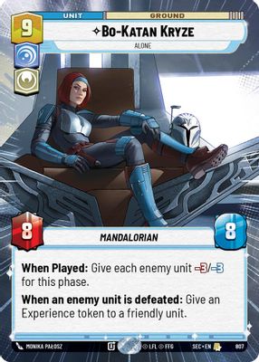 Bo-Katan Kryze - Alone (Hyperspace Foil)