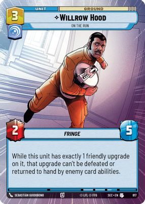 Willrow Hood - On the Run (Hyperspace Foil)