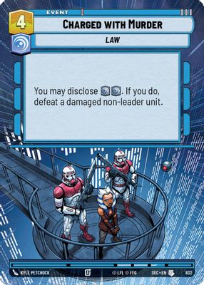 Charged with Murder (Hyperspace Foil)