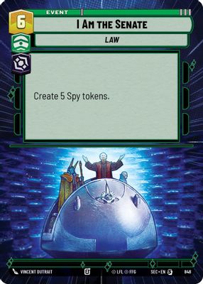 I Am the Senate (Hyperspace Foil)