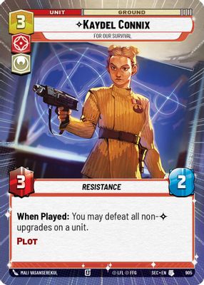 Kaydel Connix - For Our Survival (Hyperspace Foil)