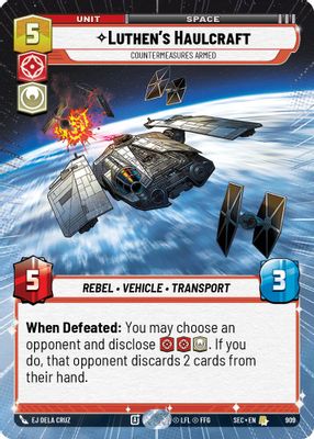 Luthen's Haulcraft - Countermeasures Armed (Hyperspace Foil)